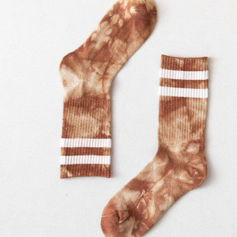 Cosmic tie-dye socks (5 colors)