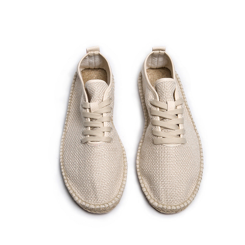 Cross-stitch Cotton Grounding Shoes (2 colors)